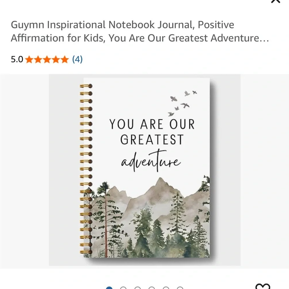 Adventure Themed Spiral Notebook